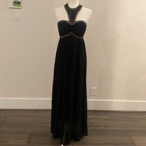 Jane Norman‎ Stud High Neck Maxi